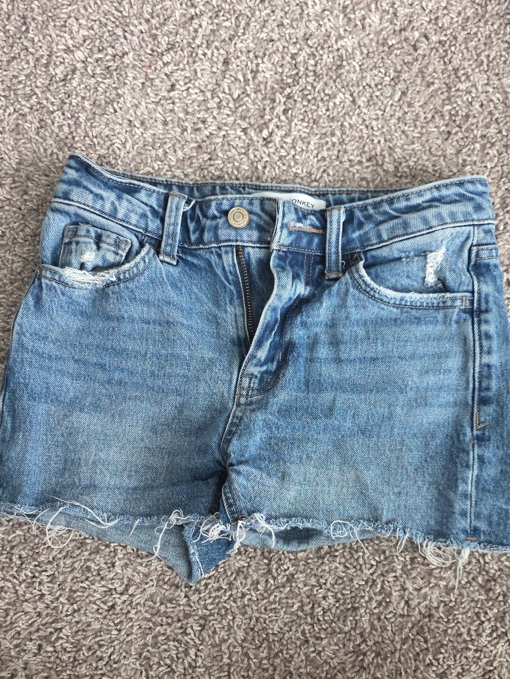 Flying Monkey Youth Jean Shorts Size 12